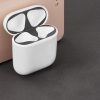 Zestaw 2 osłon przeciwkurzowych do słuchawek Apple AirPods 2/AirPods 1, Kwmobile, Czarny, Plastik, 48242.01