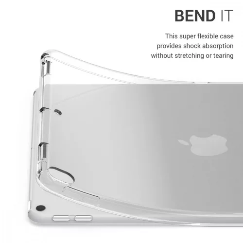 Etui na tablet Apple iPad Air 3, Kwmobile, Przezroczysty, Silikon, 48339.03