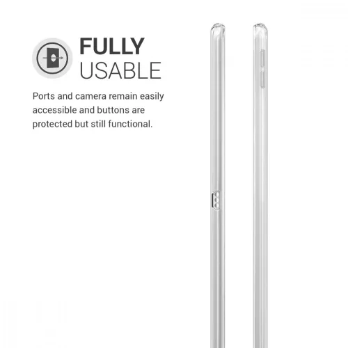 Etui na tablet Apple iPad Air 3, Kwmobile, Przezroczysty, Silikon, 48339.03