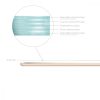Zestaw 2 matowych folii ochronnych do tabletu Apple iPad Air 3 (2019), Kwmobile, Przezroczysty, Plastik, 48340.2