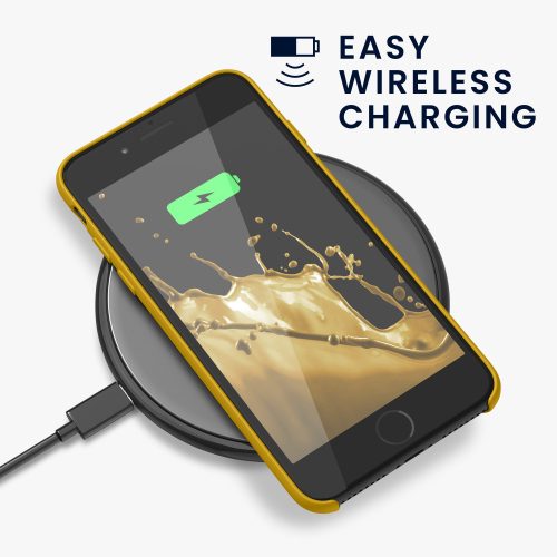 Etui do Apple iPhone 8 / iPhone 7 / iPhone SE 2, Silikon, Żółty, 40225.143