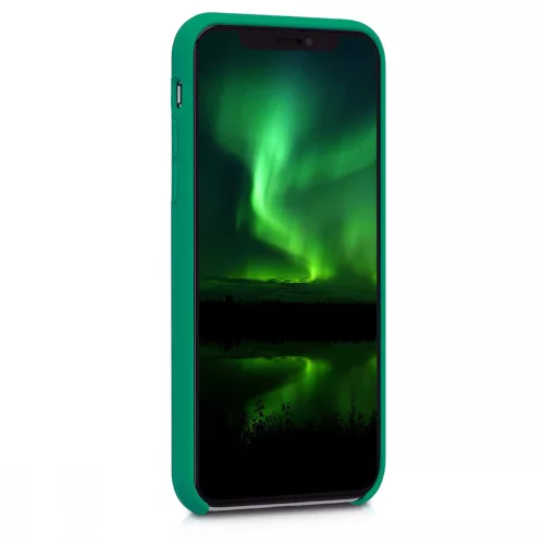 Etui do Apple iPhone X / iPhone XS, Silikon, Zielony, 42495.142