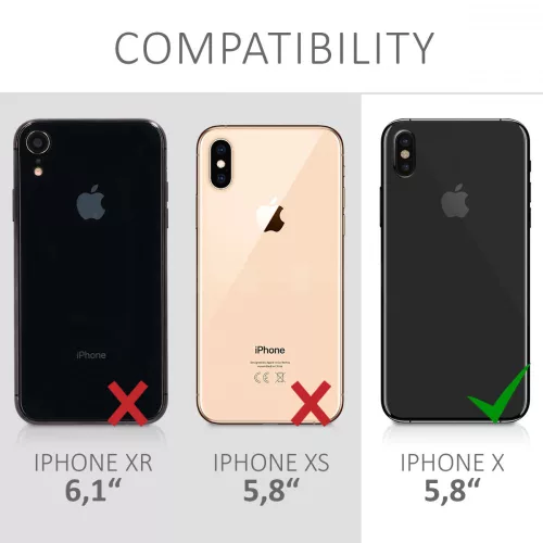 Etui do Apple iPhone X / iPhone XS, Silikon, Zielony, 42495.142