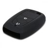 Osłona kluczyka do samochodu Ford - 2 przyciski - Keyless Go, silikon, czerwona, 48502.01