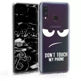  Etui do Samsunga Galaxy A40, Silikon, Przezroczysty, 48542.02
