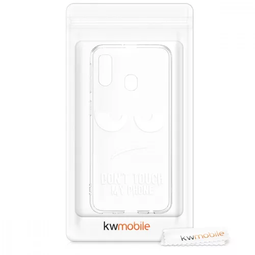 Etui do Samsunga Galaxy A40, Silikon, Przezroczysty, 48542.02