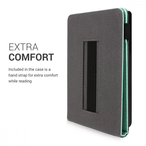 Etui do Kobo Clara HD, Skóra ekologiczna, Zielony, 46214.71