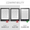 Etui do Kobo Clara HD, Skóra ekologiczna, Zielony, 46214.71
