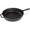 Patelnia z żeliwa Navaris - 30 cm - czarna, 48585.01