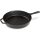 Patelnia z żeliwa Navaris - 30 cm - czarna, 48585.01