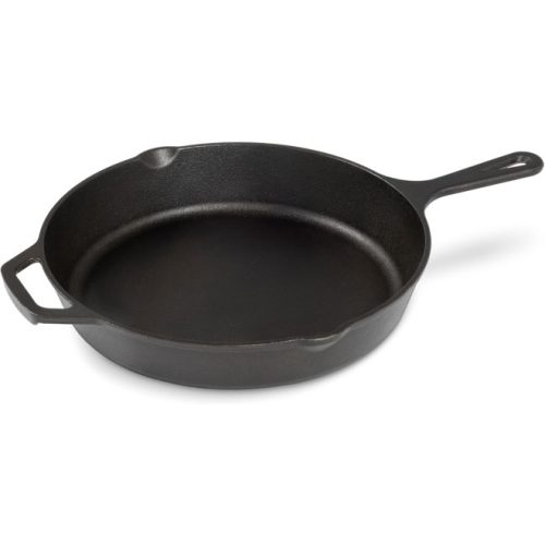 Patelnia z żeliwa Navaris - 30 cm - czarna, 48585.01