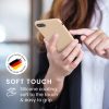 Etui do Apple iPhone 8 / iPhone 7 / iPhone SE 2, Silikon, Kremowy, 40225.154