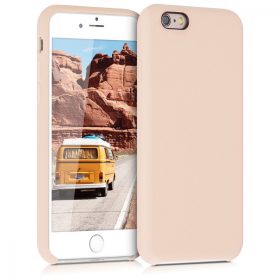   Etui do Apple iPhone 6 / iPhone 6s, Silikon, Kremowy, 40223.154