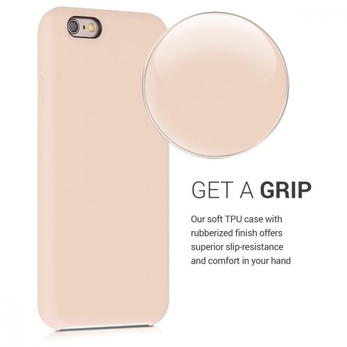 Etui do Apple iPhone 6 / iPhone 6s, Silikon, Kremowy, 40223.154