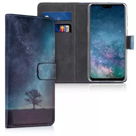   Etui do Huawei Y9 (2019), Skóra ekologiczna, Multikolor, 48780.03