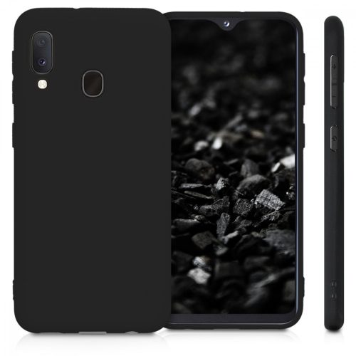Etui do Samsunga Galaxy A20e, Silikon, Czarny, 48738.47