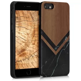   Etui do Apple iPhone 6 / iPhone 6s, Drewniane, Brązowe, 46078.16