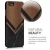 Etui do Apple iPhone 6 / iPhone 6s, Drewniane, Brązowe, 46078.16