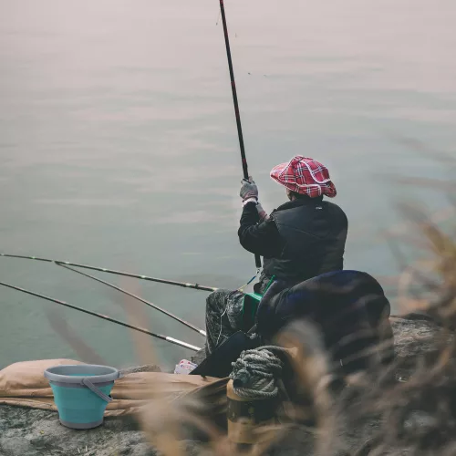 Wiadro składane Navaris, 10 l, 35 x 35 cm, 45985.3.04