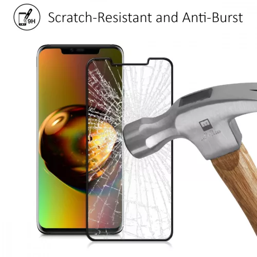 Folia ochronna do Huawei Mate 20 Pro, kalibry, Przód, Czarna, 48812.01