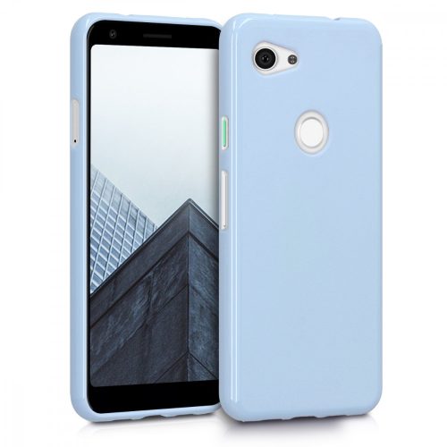 Etui do Google Pixel 3a, Silikon, Niebieski, 47590.58