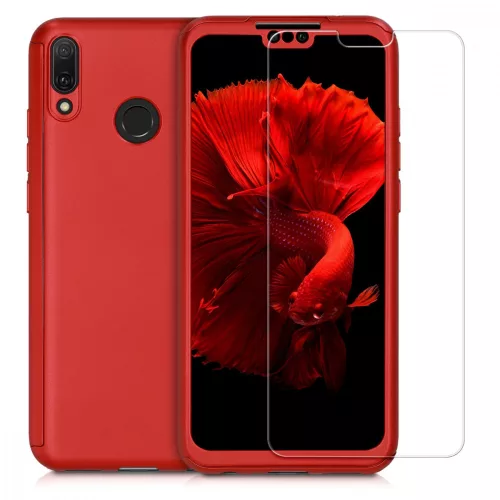 Etui do Huawei Y9 (2019), Poliwęglan, Czerwony, 48889.36