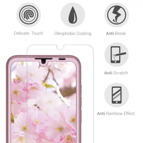 Etui do Huawei P Smart Plus (2019), Poliwęglan, Różowy, 48892.31