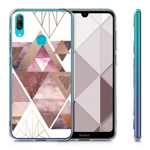 Etui do Huawei Y7 (2019) / Y7 Prime (2019), Silikon, Wielokolorowy, 48936.01