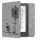 Etui do Kobo Aura H2O Edition 2, tekstylne, szare, 49111.01