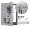 Etui do Kobo Aura H2O Edition 2, tekstylne, szare, 49111.01