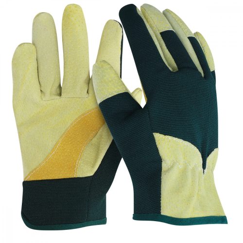 Zamszowe rękawiczki ogrodnicze Navaris, rozmiar M, tkanina spandex, 49174.02