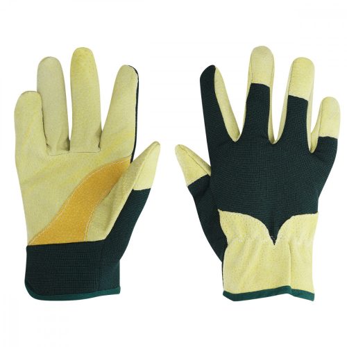 Zamszowe rękawiczki ogrodnicze Navaris, rozmiar M, tkanina spandex, 49174.02