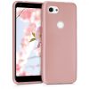 Etui do Google Pixel 3a, silikon, różowe złoto, 47590.31
