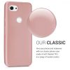 Etui do Google Pixel 3a, silikon, różowe złoto, 47590.31