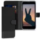 Etui do LG K8 (2018) / K9, Tekstylne, Czarne, 44550.73