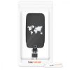 Etui na kluczyki do samochodu Renault / Dacia - 4 przyciski - Keyless Go, Skóra ekologiczna, Czarne, 44637.32