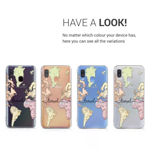 Etui do Samsunga Galaxy A40, Silikon, Wielokolorowe, 48542.05