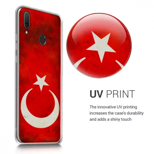 Etui do Huawei Y9 (2019), Silikon, Czerwone, 49340.01