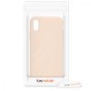 Etui do Apple iPhone X / iPhone XS, Silikon, Beżowy, 46313.154
