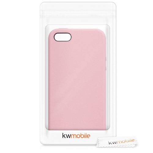 Etui do Apple iPhone 5 / iPhone 5s / iPhone SE, Silikon, Różowe Złoto, 42766.156