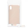 Etui do Apple iPhone X / iPhone XS, Silikon, Beżowy, 42495.154