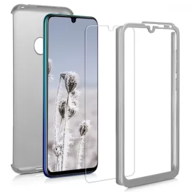   Etui do Huawei Y7 (2019) / Y7 Prime (2019), Poliwęglan, Srebrne, 47665.67