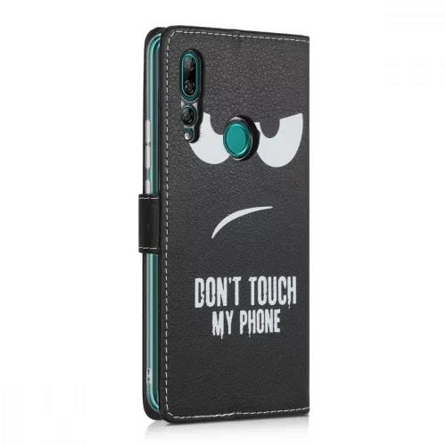 Etui do Huawei Y9 Prime (2019), Ekoskóra, Czarne, 49455.01
