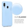 Etui do Samsunga Galaxy A20e, Silikon, Niebieski, 48738.58