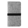 Uniwersalne etui na telefon, tekstylne, czarne, 49441.02