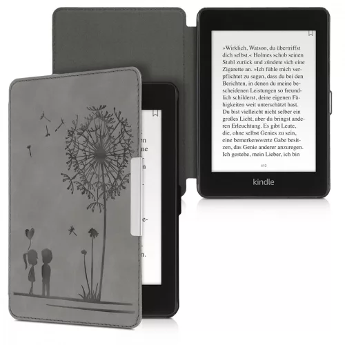 Etui na Kindle Paperwhite 10, Skóra ekologiczna, Szary, 48975.03