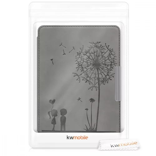 Etui na Kindle Paperwhite 10, Skóra ekologiczna, Szary, 48975.03