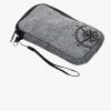 Uniwersalne etui na telefon L - 6,5 cala, Mikrofibra, Czarne, 49866.3.02