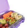 Pudełko na drugie śniadanie Bento Box ze zmiennymi przegródkami, 21 x 15 x 4,5 cm, 49877.01.38