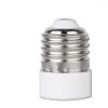 Zestaw 10 adapterów gniazd od E27 do E14, Kwmobile, biały, plastikowy, 49973.10